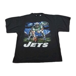 Vintage New York‎ Jets T Shirt Mens XL NFL Football